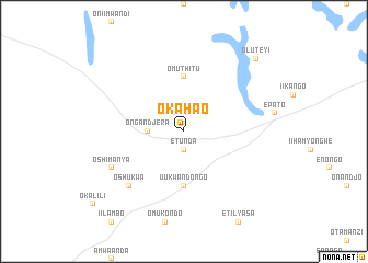 map of Okahao