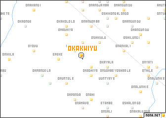 map of Okakwiyu