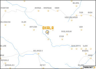 map of Okala