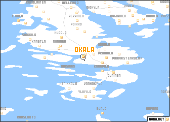 map of Okala