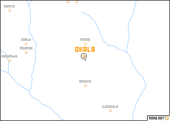 map of Okala