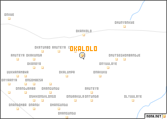 map of Okalolo