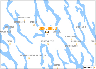 map of Okalongo