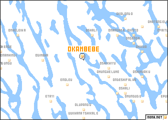 map of Okambebe