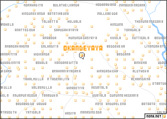 map of Okandeyaya