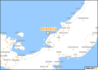 map of Ōkaneku