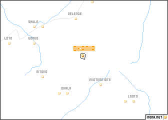 map of Okania