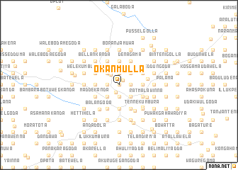 map of Okanmulla