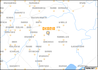 map of Okaria