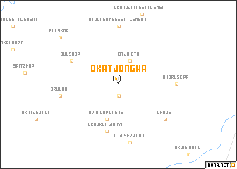 map of Okatjongwa