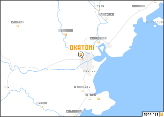 map of Okatomi