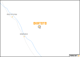 map of Okatoto