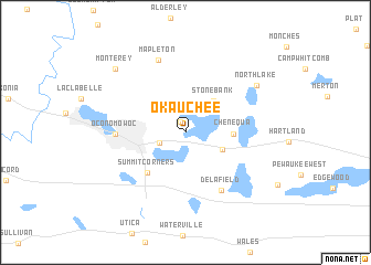 map of Okauchee