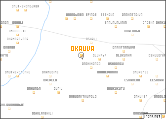 map of Okauva