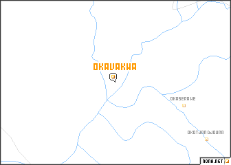 map of Okavakwa