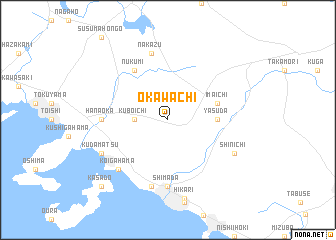 map of Ō-kawachi