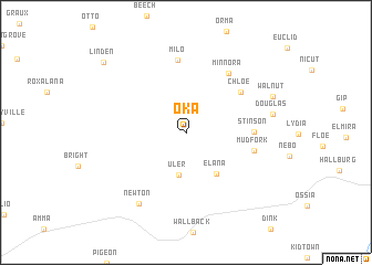 map of Oka