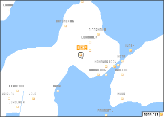 map of Oka