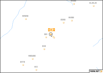 map of Oka