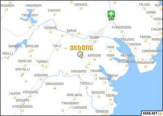 map of Ok-dong