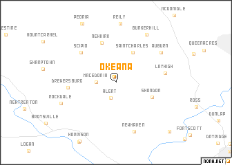 map of Okeana