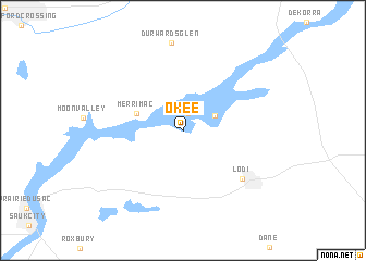 map of Okee