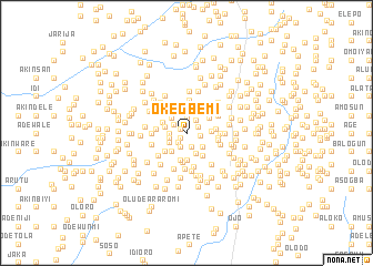 map of Okegbemi
