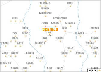 map of Okenijo