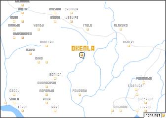 map of Okenla