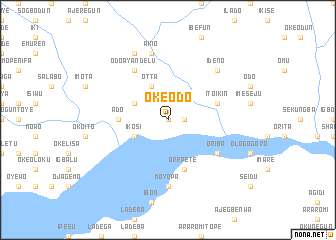 map of Oke Odo