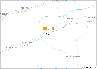 map of Oketo
