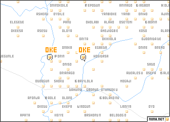 map of Oke