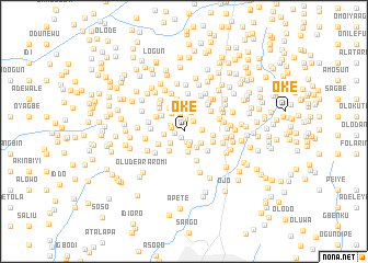 map of Oke