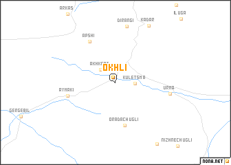 map of Okhli