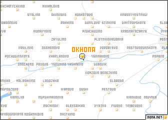 map of Okhona