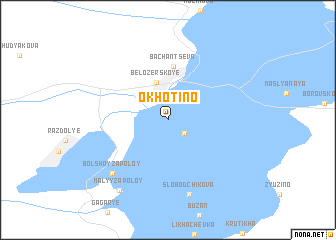 map of Okhotino