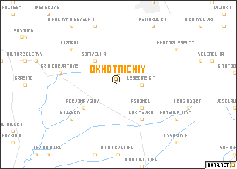 map of Okhotnichiy