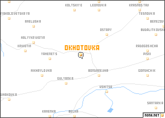 map of Okhotovka