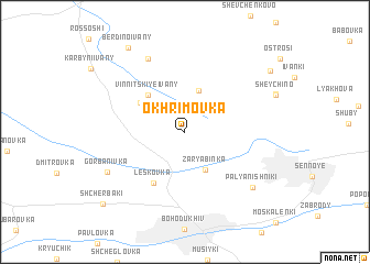 map of Okhrimovka