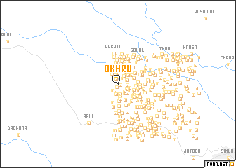 map of Okhru