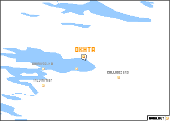 map of Okhta