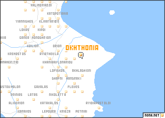 map of Okhthonía