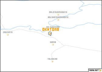 map of Okhtoma