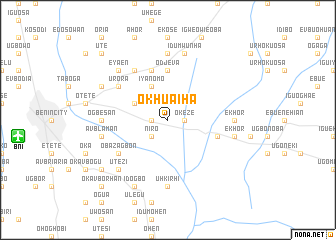 map of Okhuaiha