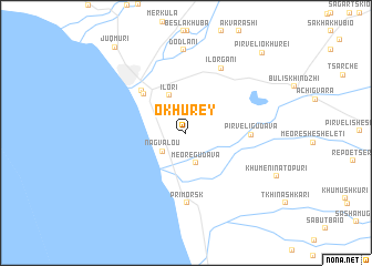 map of Okhurey