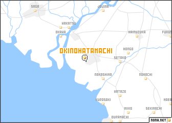 map of Okinohatamachi