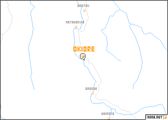 map of Okiore