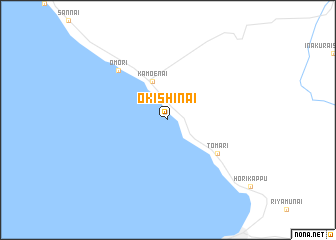 map of Okishinai