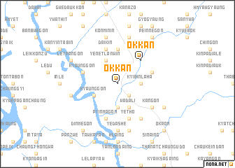 map of Okkan