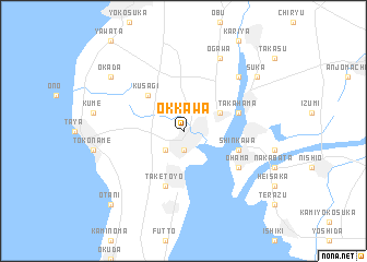 map of Okkawa